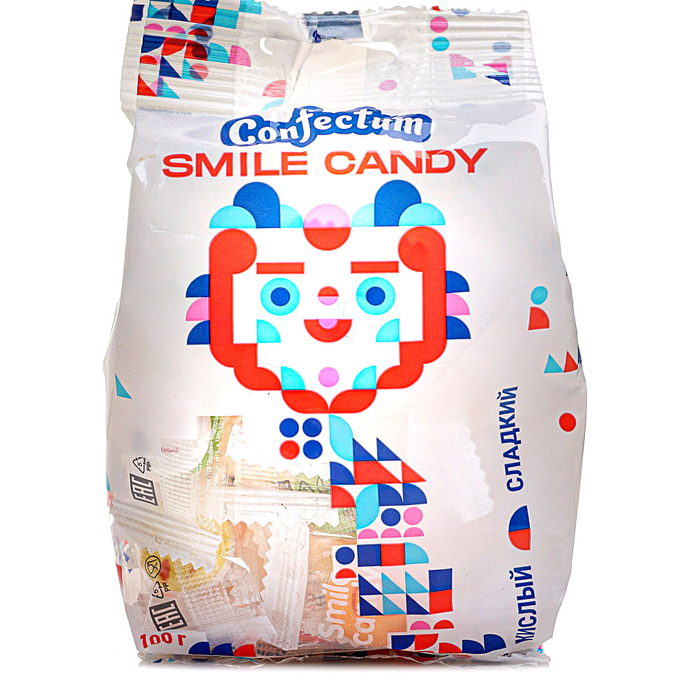 Карамель леденцовая SmileCandy микс 100г купить за 115 руб. с доставкой ...