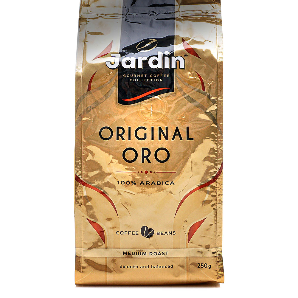 Jardin original. Jardin Original Oro 250. Жардин оригинал Оро в зернах 250. Jardin Oro в зернах 250гр. Жардин Оро 250г.кофе мол.Жар.прем/с.