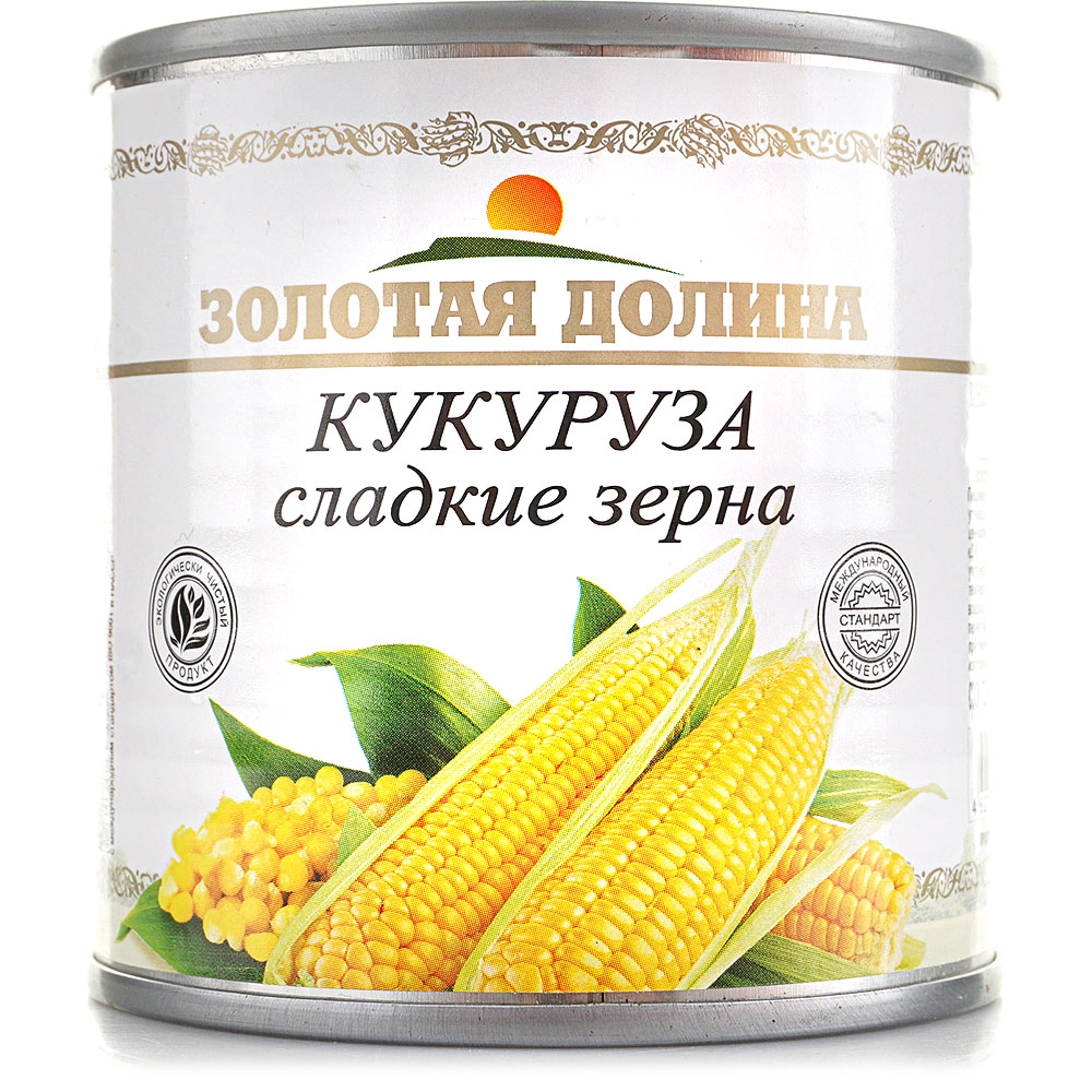 Кукуруза Золотая долина 212г ж/б купить за 71 руб. с доставкой на дом в  интернет-магазине «Palladi» в Южно-Сахалинске