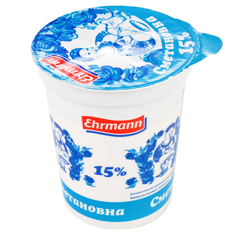 Сметана Сметановна 15% 375г купить за 239 руб. с доставкой на дом в ...