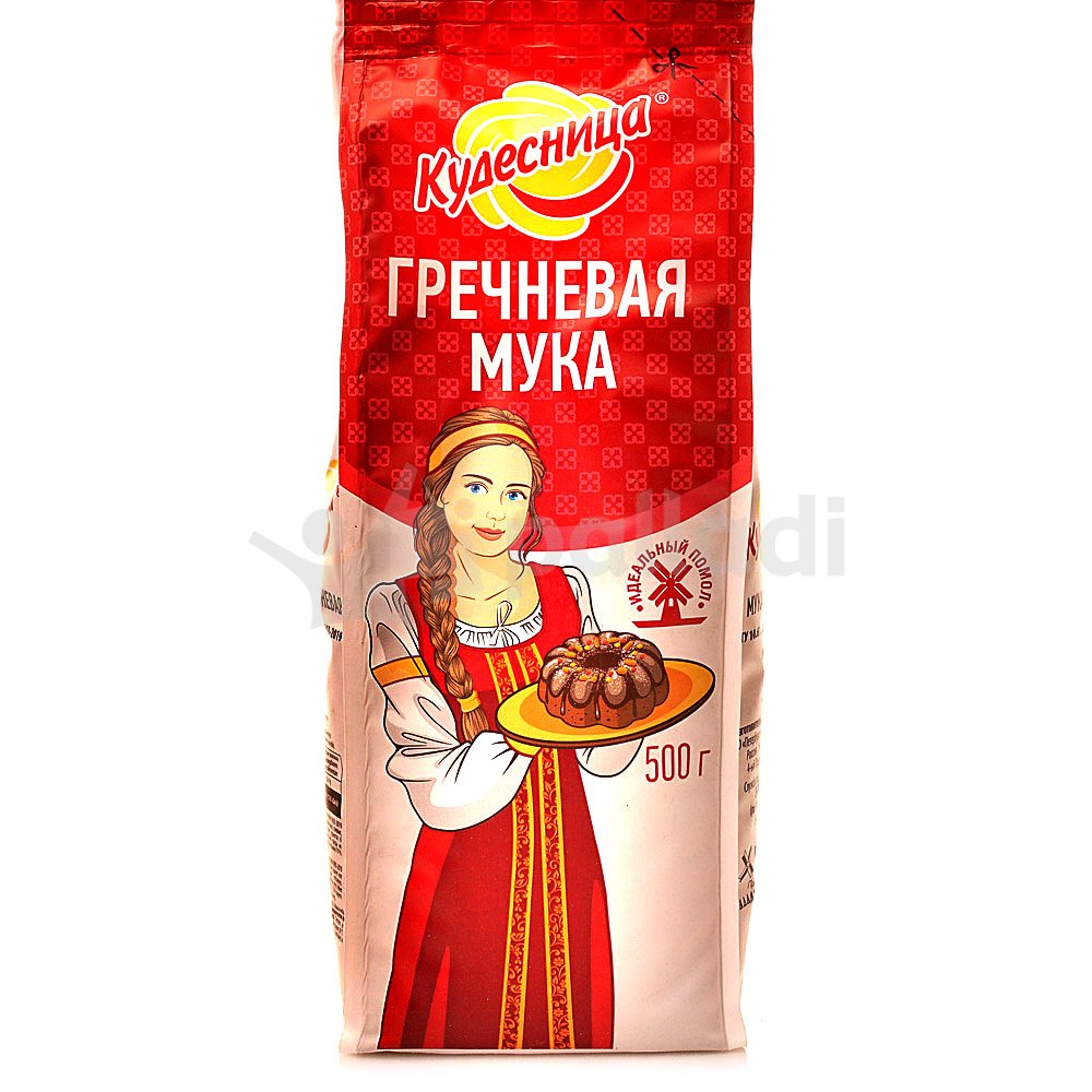 Мука Кудесница 500г гречневая