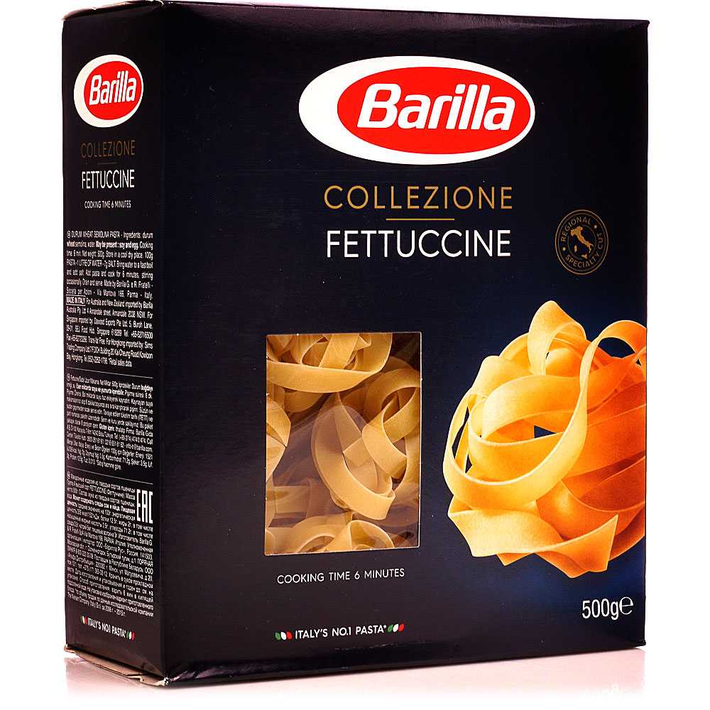 Макаронные изделия Barilla 500г Фетучини № 66 купить за 325 руб. с  доставкой на дом в интернет-магазине «Palladi» в Южно-Сахалинске