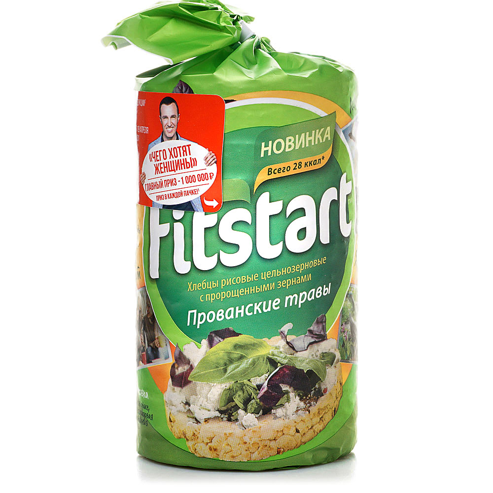 Хлебцы с фруктовыми вкусами от фирмы fitstart