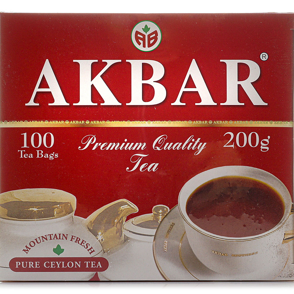 Чай Акбар 100пак/200г Красно-Белая серия купить за 299 руб. с доставкой ...