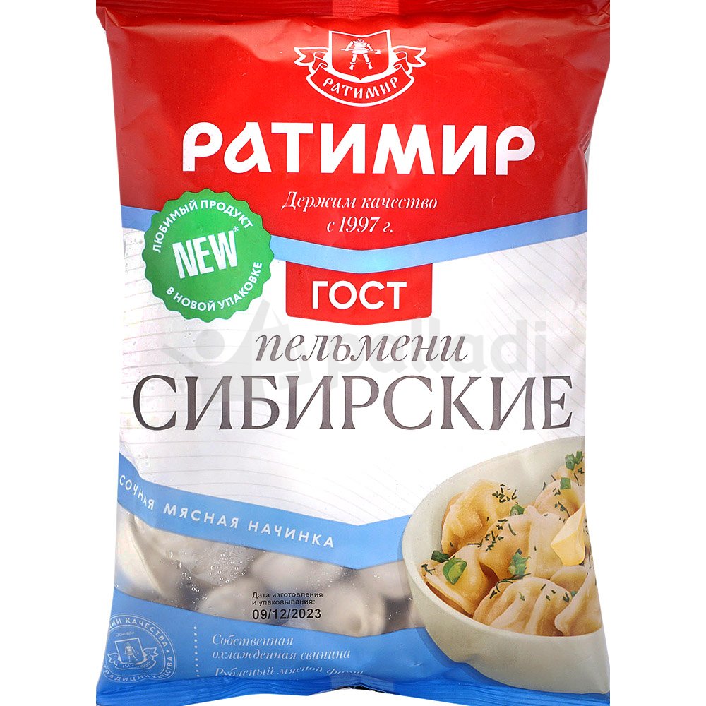 Пельмени Ратимир 600г Сибирские