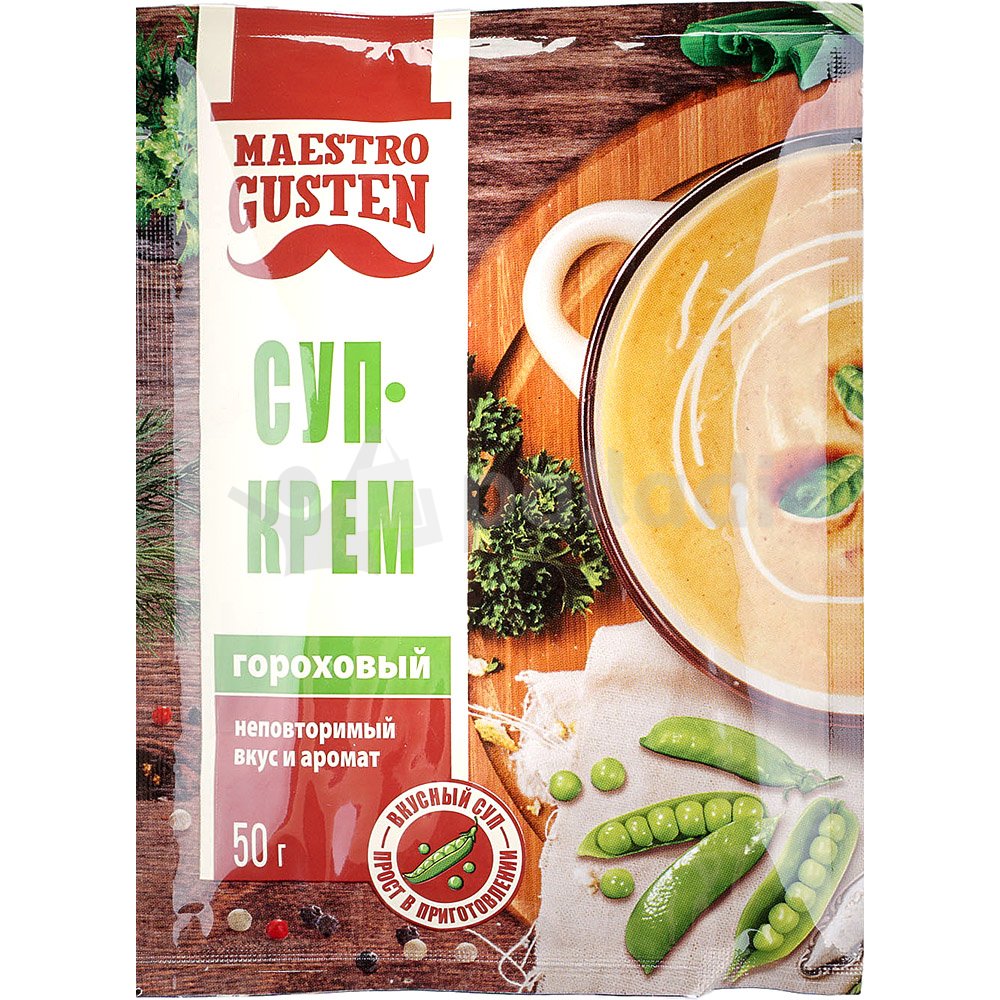 Крем-суп Maestro GUSTEN 50г гороховый