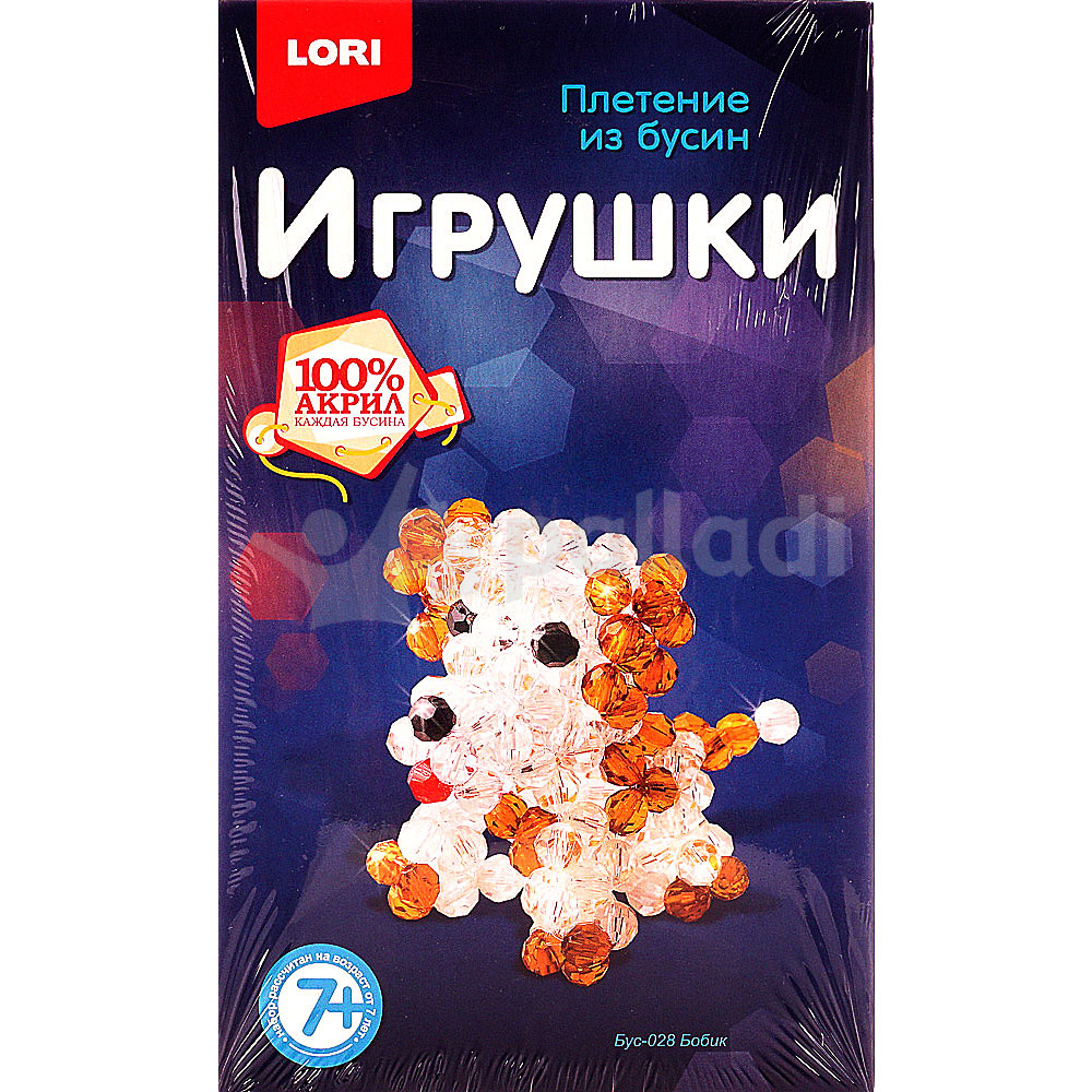 Плетение из бусин Бобик LORI купить за 221 руб. с доставкой на дом в  интернет-магазине «Palladi» в Южно-Сахалинске