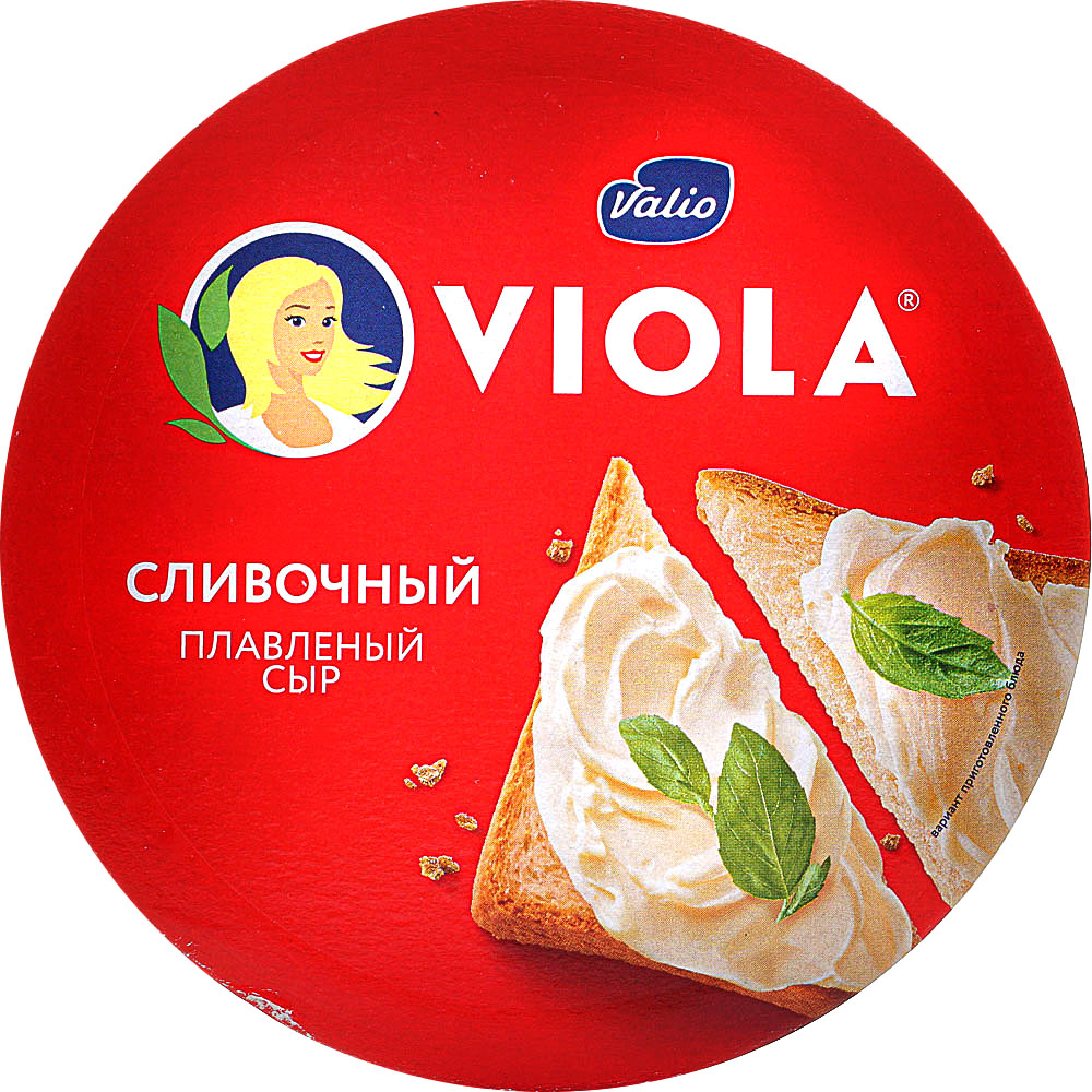 Сыр Виола плавленный сливочный 50% 400 гр,шт