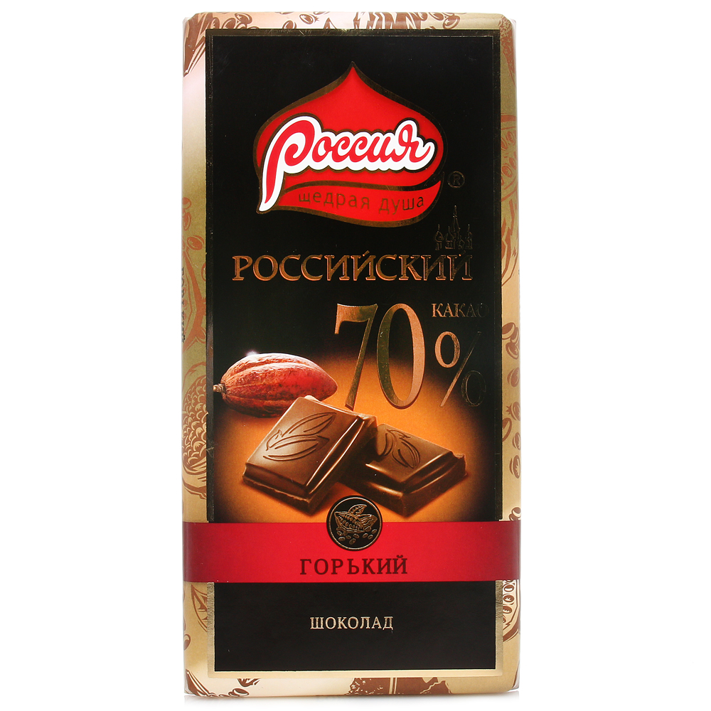 Шоколад русский шоколад 90г белый