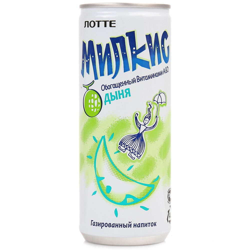 Напиток Милкис Дыня Лотте 0,25л ж/б купить за 81 руб. с доставкой на ...