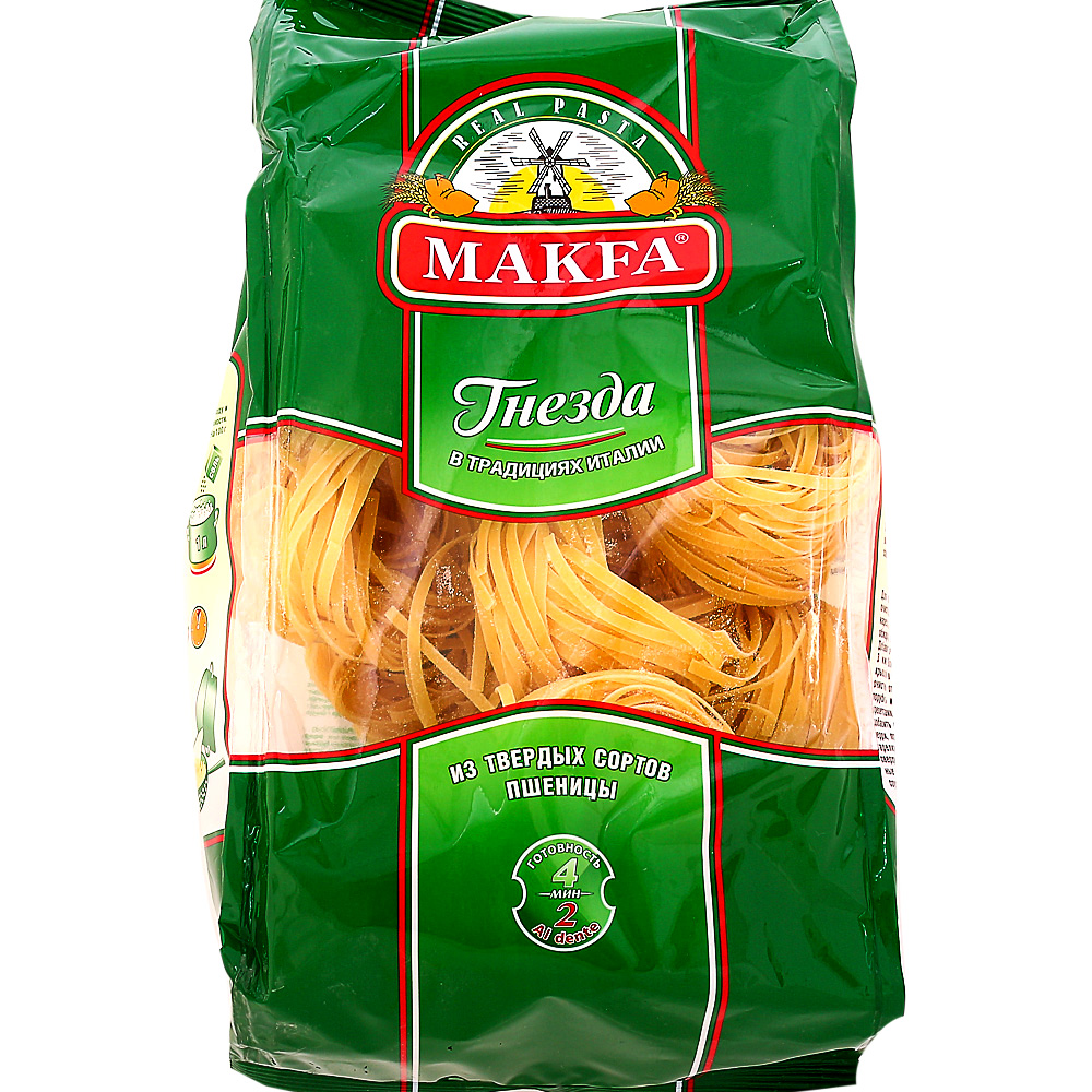Макаронные изделия Макфа 450г Тальятелле купить за 185 руб. с доставкой ...