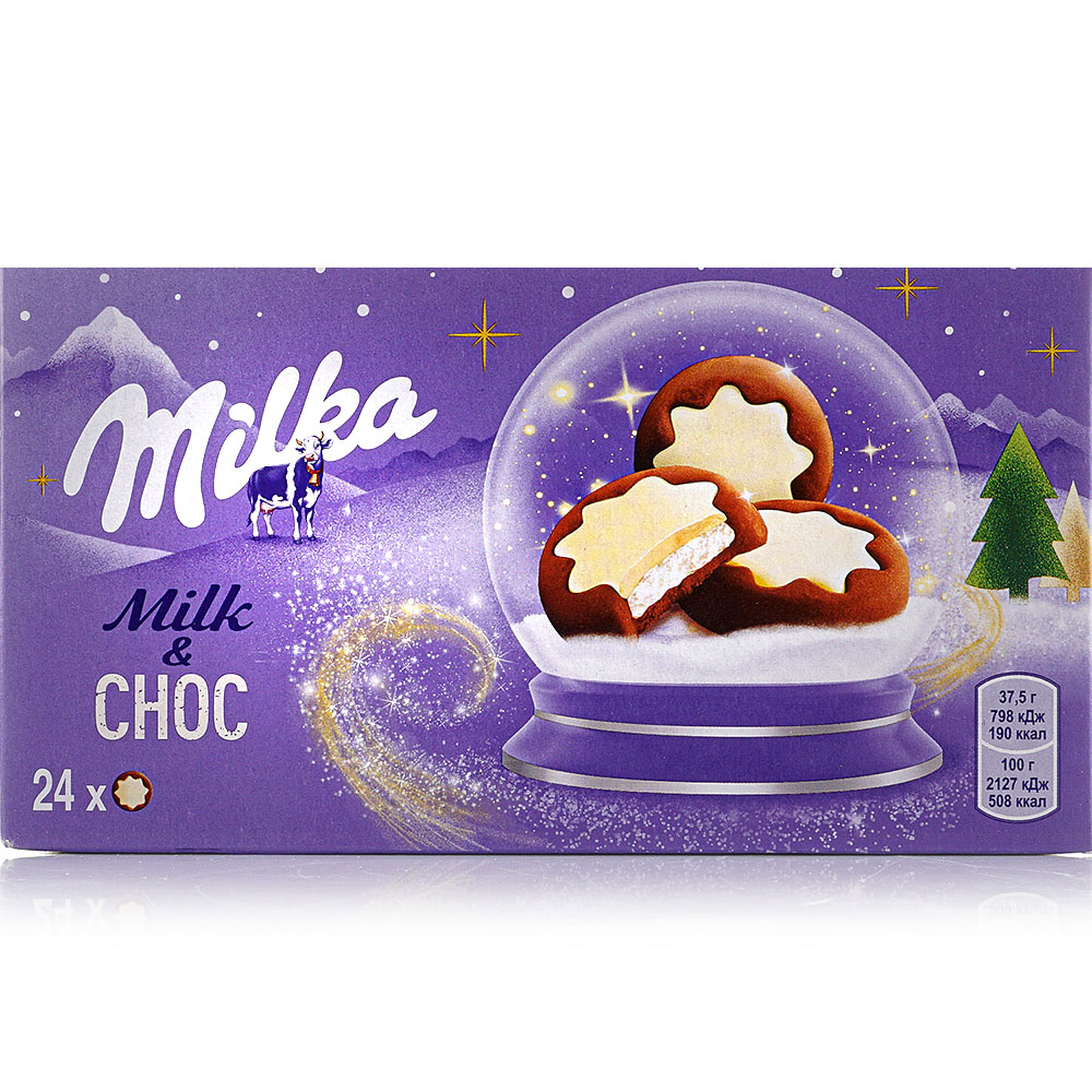 Печенье Милка 150г Милк Энд Чок Вайт купить за 226 руб. с доставкой на ...