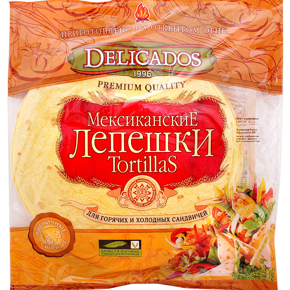 Лепешка сколько грамм. Тортильи delicados Mission. Тортилья delicados Мексиканская лепешка. Тортильи (Мексиканские лепешки) "томат", delicados 400г. Delicados лепешки тортильи сырные пшен 400г.