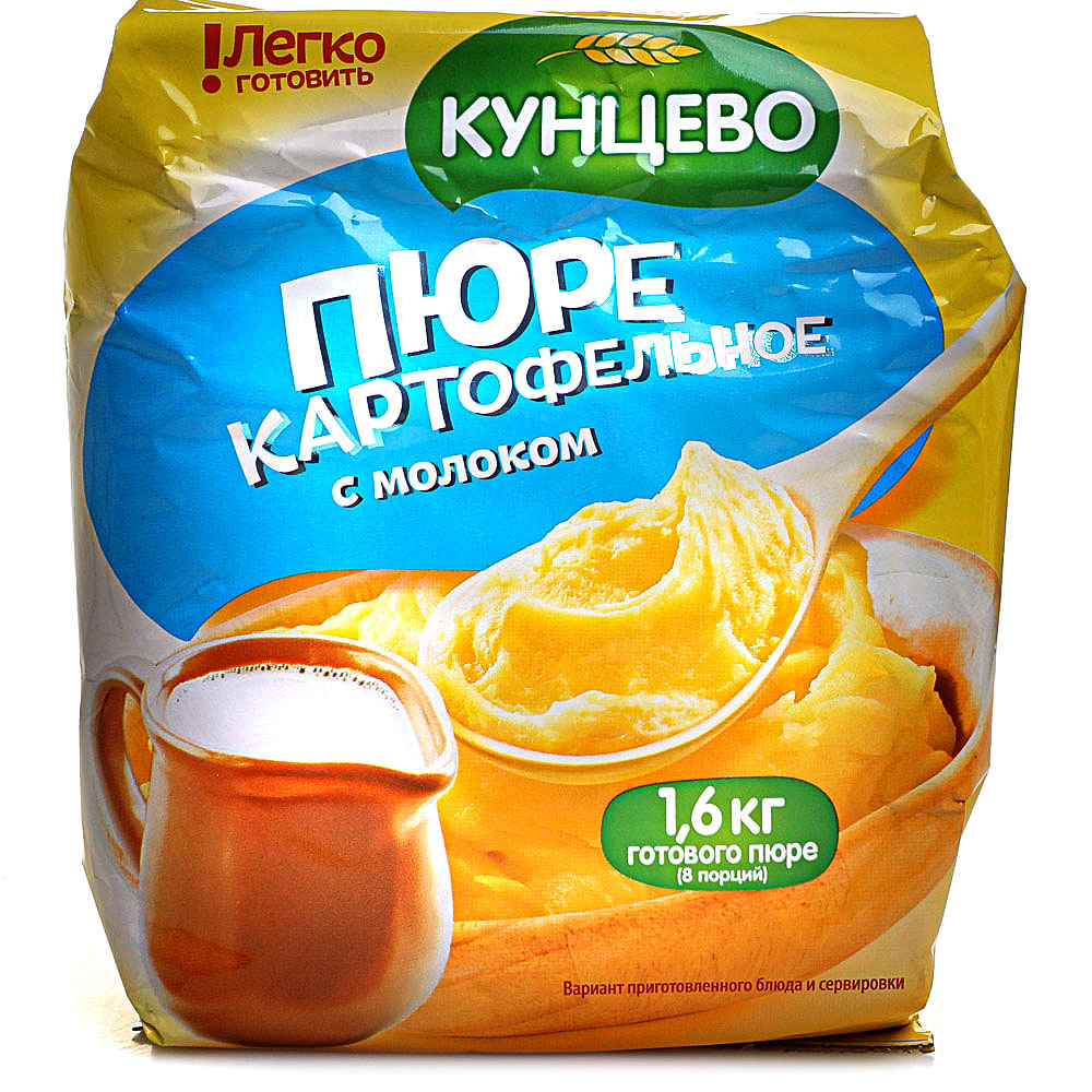 Картофельное пюре Кунцево 240г с молоком купить за 109 руб. с доставкой ...