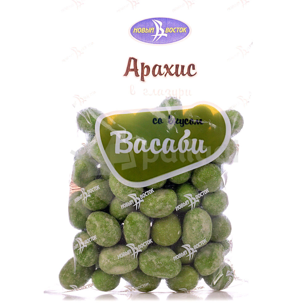 Арахис в глазури со вкусом васаби 100г Новый Восток купить за 72 руб. с  доставкой на дом в интернет-магазине «Palladi» в Южно-Сахалинске