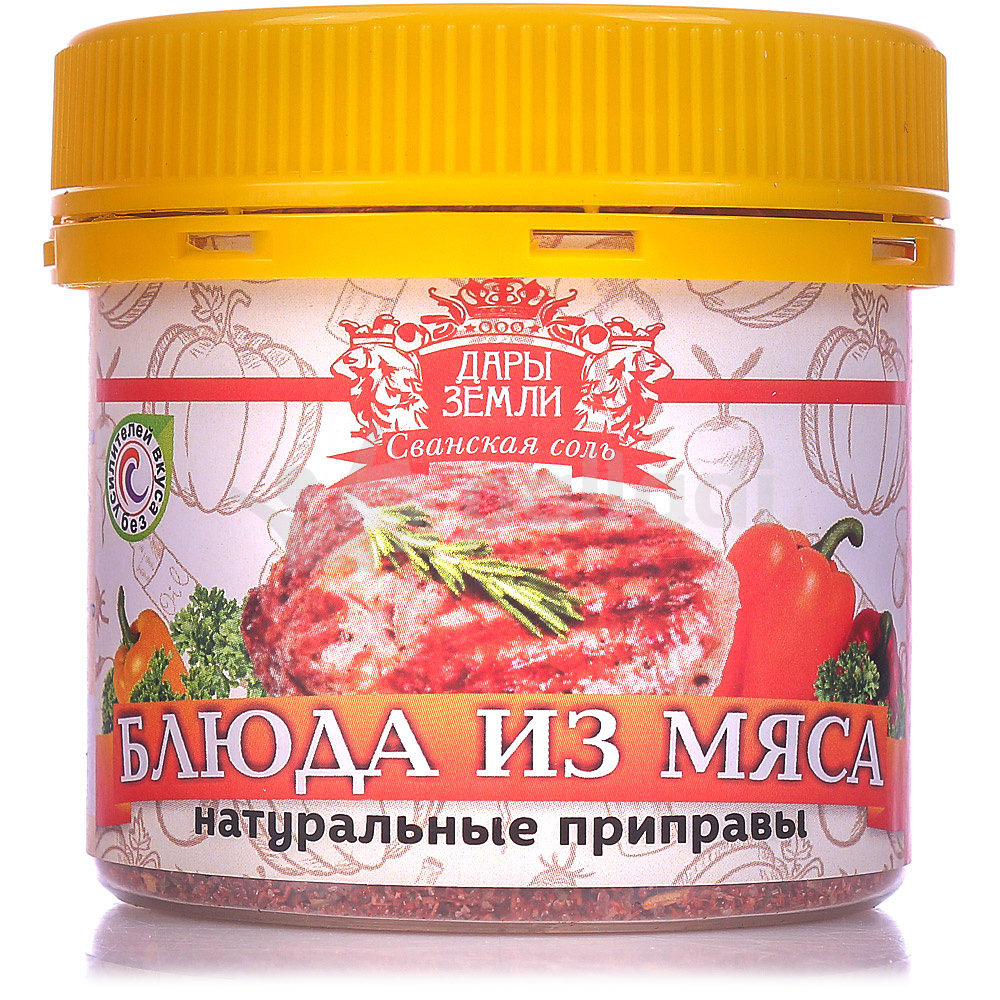 Дары Земли Сванская соль 100г приправа для мяса купить за 95 руб. с  доставкой на дом в интернет-магазине «Palladi» в Южно-Сахалинске