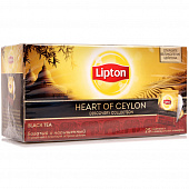 Чай Липтон 25пак Heart Of Ceylon черный купить за 115 руб. с доставкой ...
