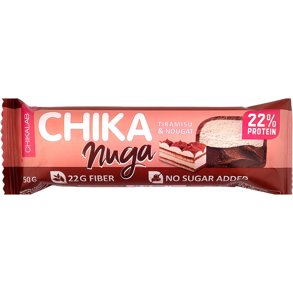Батончик CHIKALAB 60г протеиновый нуга со вкусом Тирамису купить за 183 ...