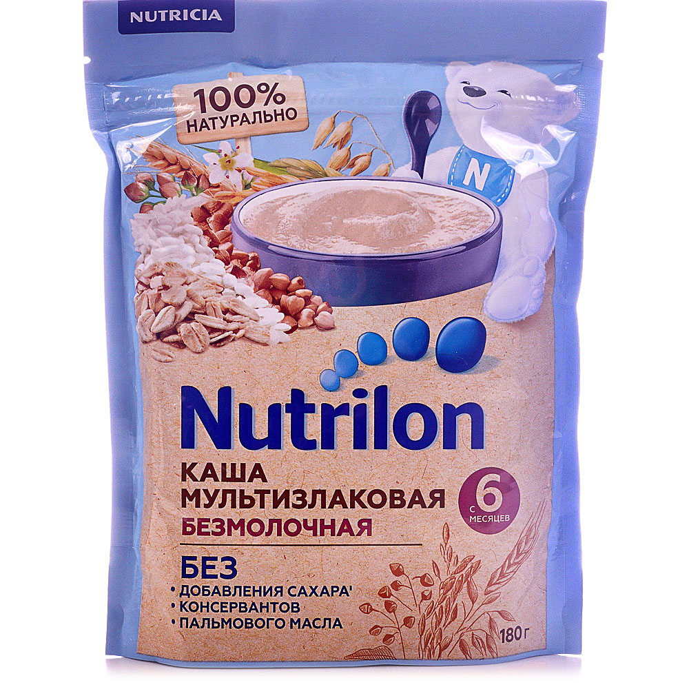 Каша молочная nutrilon 4 злака