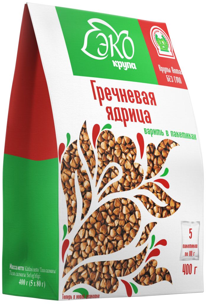 Эко Крупа 5/80пак гречневая ядрица купить за 135 руб. с доставкой на ...