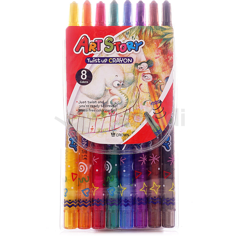 Baramba восковые карандаши 18 цветов + раскраска. Восковые карандаши крайонс. Набор восковых карандашей. Набор карандашей и фломастеров. Набор восковых карандашей.