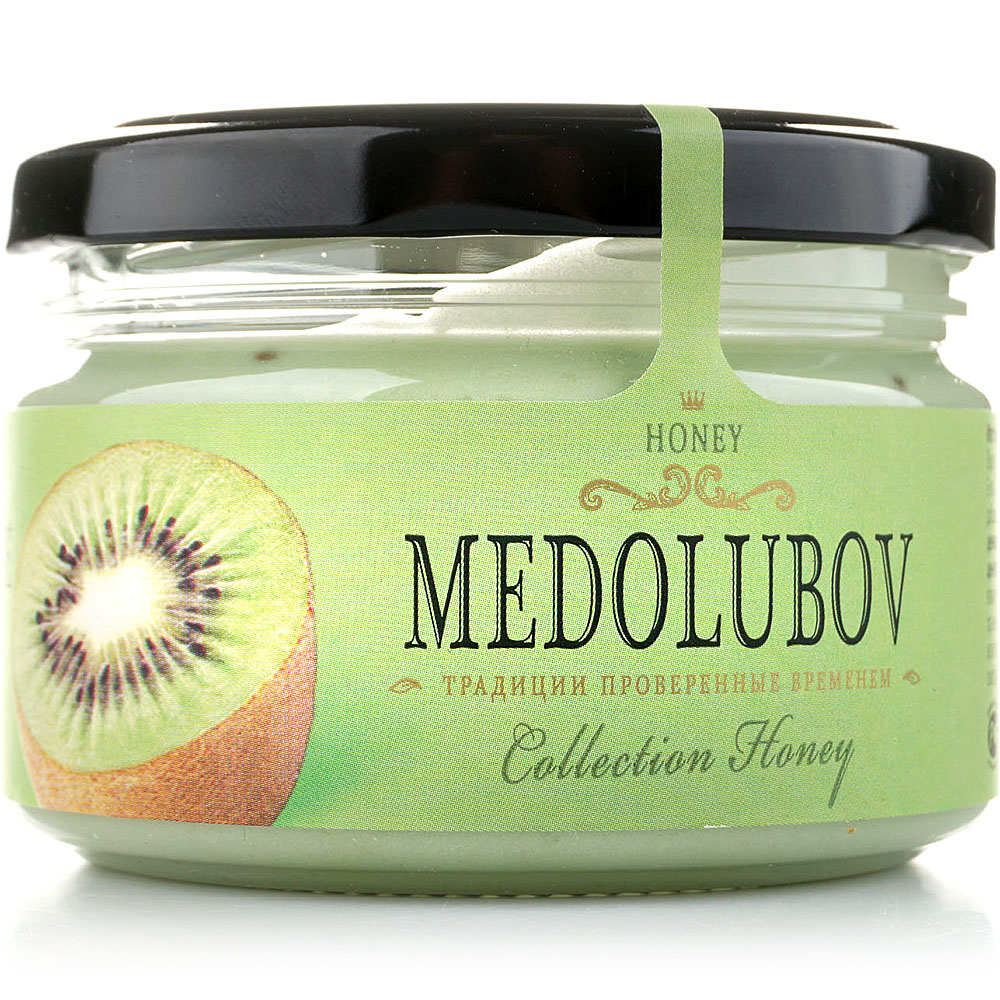 Мед суфле Medolubov 250г с киви купить за 342 руб. с доставкой на дом в ...