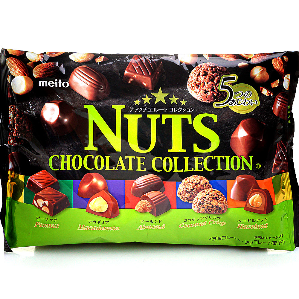 Конфеты Meito 130г Nuts chocolate collection купить за 229 руб. с ...