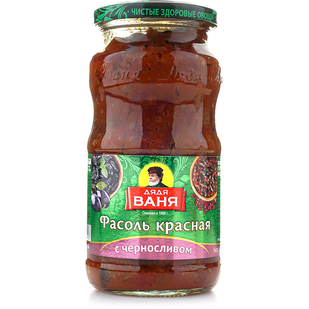 Дядя Ваня Фасоль красная с черносливом 470г купить за 270 руб. с ...