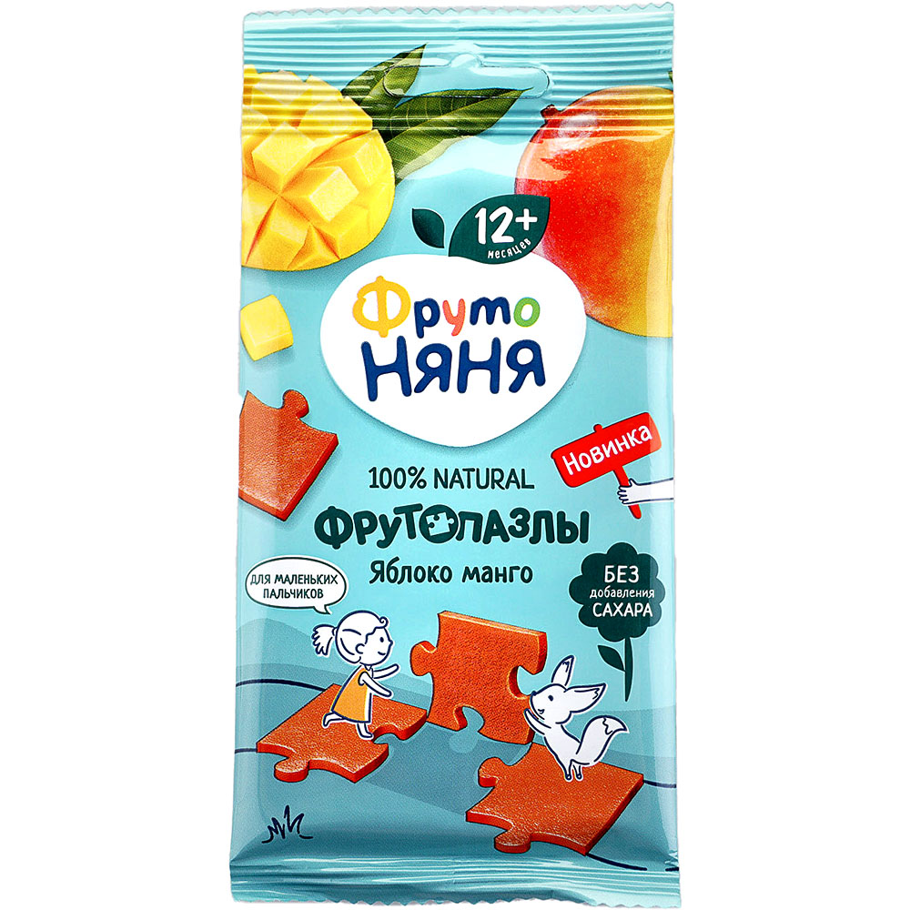 Фруктовые кусочки Фруто Няня 15г яблоко/манго купить за 109 руб. с ...