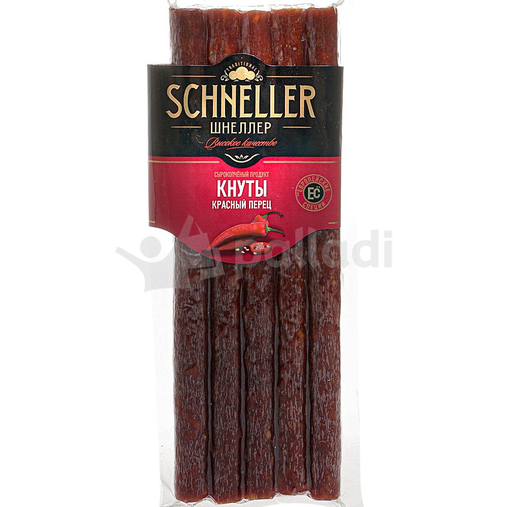 Колбаски SCHNELLER Кнуты красный перец 60г сырокопченные купить за 139 ...