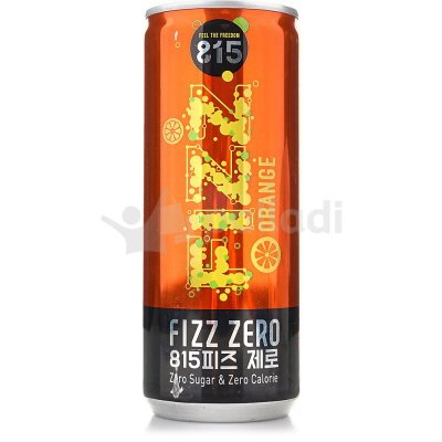 Напиток Fizz Zero 815 250мл газированный со вкусом апельсина