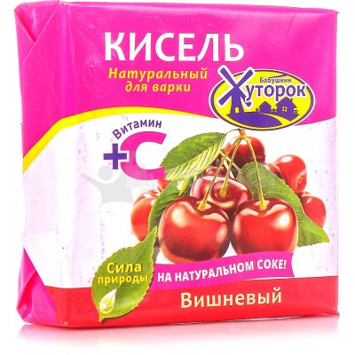 Кисель Бабушкин хуторок 180г вишня брикет