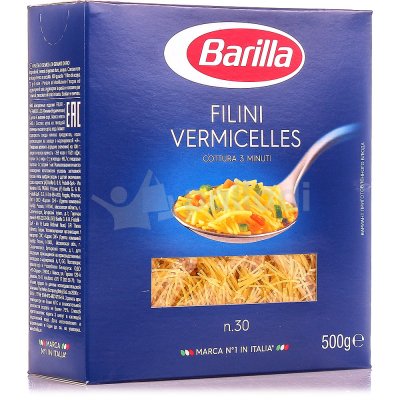 Макаронные изделия Barilla 500г Филини Вермичелли №30