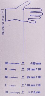 Перчатки смотровые Matopat Ambulex виниловые, неопудренные размер L 100шт