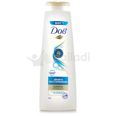 Шампунь DOVE Объём и восстановление для тонких слабых волос 380мл