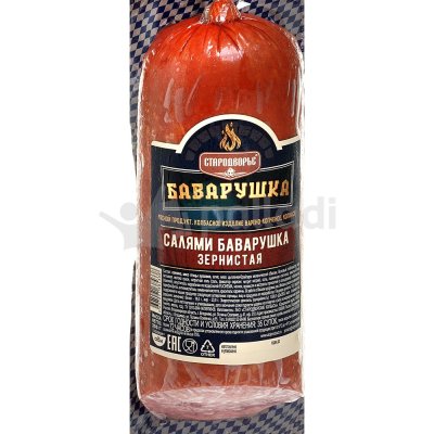 Салями Баварушка зернистая 350г