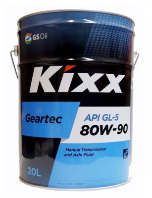 Масло трансмиссионное 80W90 GL-5 KIXX GEARTEC 20л
          Артикул: L2983P20E1
