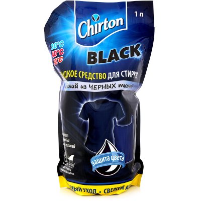 УД Средство для стирки Chirton Black 1л жидкое