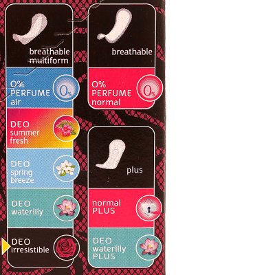 Прокладки гигиенические ежедневные DISCREET Multiform Deo Irresistible 20шт