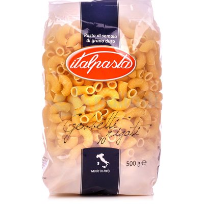 Макаронные изделия Italpasta 500г № 70 рожки рифленные
