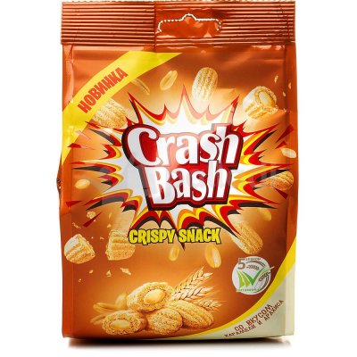 Снэк Essen CrashBash 150г со вкусом карамели и арахиса