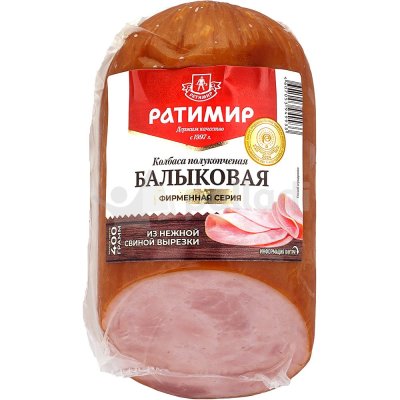 Колбаса Ратимир Балыковая п/к 400г в/у