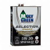 Масло моторное 5W30 SP/GF-6A/CF MOLYGREEN SELECTION 4л синтетическое
          Артикул: 470074