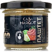 Паштет CASA MARGOT 90г из утиной печени с яблоком