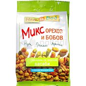 Микс орехов и бобов 70г с гренками со вкусом васаби