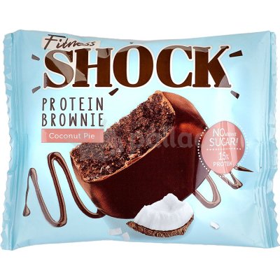 Печенье Fitnes SHOCK 50г шоколад и кокос