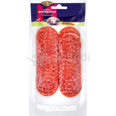Микоян Колбаса Фирменная 80г сбараниной и гранатом нарезка