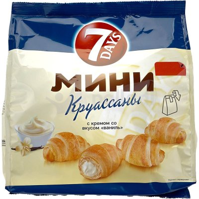 Мини Круассан 7 Days 265г крем ваниль