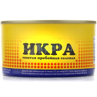 Икра Минтая ж/б 130г Дальпико