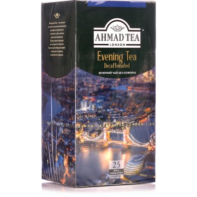 Чай Ахмад 25пак Evening Tea ( без кофеина )